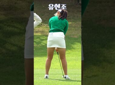 #golf #골프 #유현조 프로. 핫 한 신예 유현조 선수의 아이언 샷(구독은 좋아요)