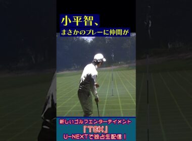 小平智ピンチ！まさかのプレーに仲間が…新ゴルフエンターテインメント「TGX」開幕戦！