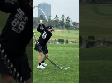 안선주 프로  | 라인을 보면 길이 보이는 프로의 스윙 #koreagolf #골프스타 #golf #골프 #golfswing