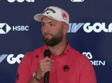 ブライソン・デシャンボー、ジョン・ラーム、フィル・ミケルソンがLIVゴルフキャプテンズ記者会見2026で講演