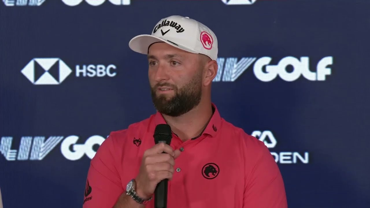 ブライソン・デシャンボー、ジョン・ラーム、フィル・ミケルソンがLIVゴルフキャプテンズ記者会見2026で講演