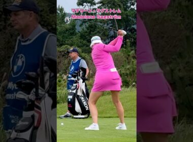 33歳飛ばし屋❣️ピラティス×ウェイト×ゴルフ🏌️‍♀️サグストレムが証明する「可動域」と「飛距離」の関係