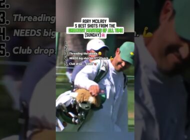 Rory McIlroy's 5 Best Shots!  #golf #pgatour #golfswing #golfer #golflife #golfing