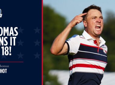 Justin Thomas Wins in Dramatic Style | 2025 Ryder Cup