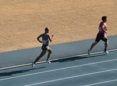 2026/01/18第2回川口市長距離・投擲記録会　男子3000m 第1組