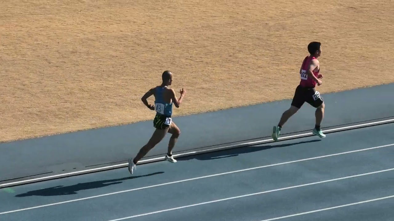 2026/01/18第2回川口市長距離・投擲記録会　男子3000m 第1組