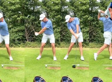 Justin Rose ジャスティン・ローズ プロゴルファー DRIVER SHOT SLOW MOTION !!!