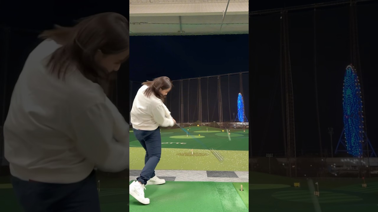 【最長飛距離342ヤード】飛距離を伸ばすコツ！　元女子ドラコン世界チャンピオン　ドライバー　スライス防止　ヘッドスピードアップ　ゴルフレッスン　#short #shorts #shortsvideo