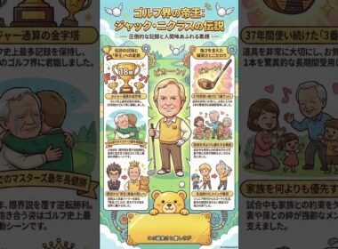 🐻ゴルフの帝王：ジャック・ニクラスの伝説と真実