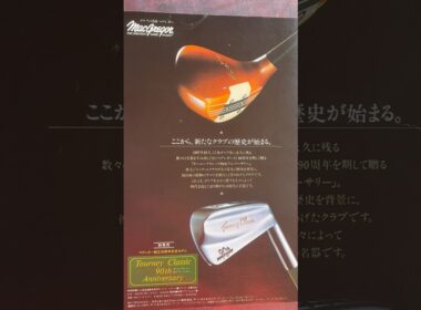 1988年　昭和63年　週刊アサヒゴルフ⛳️当時のカッコいいゴルフクラブを✨ #ゴルフ #golf #昭和