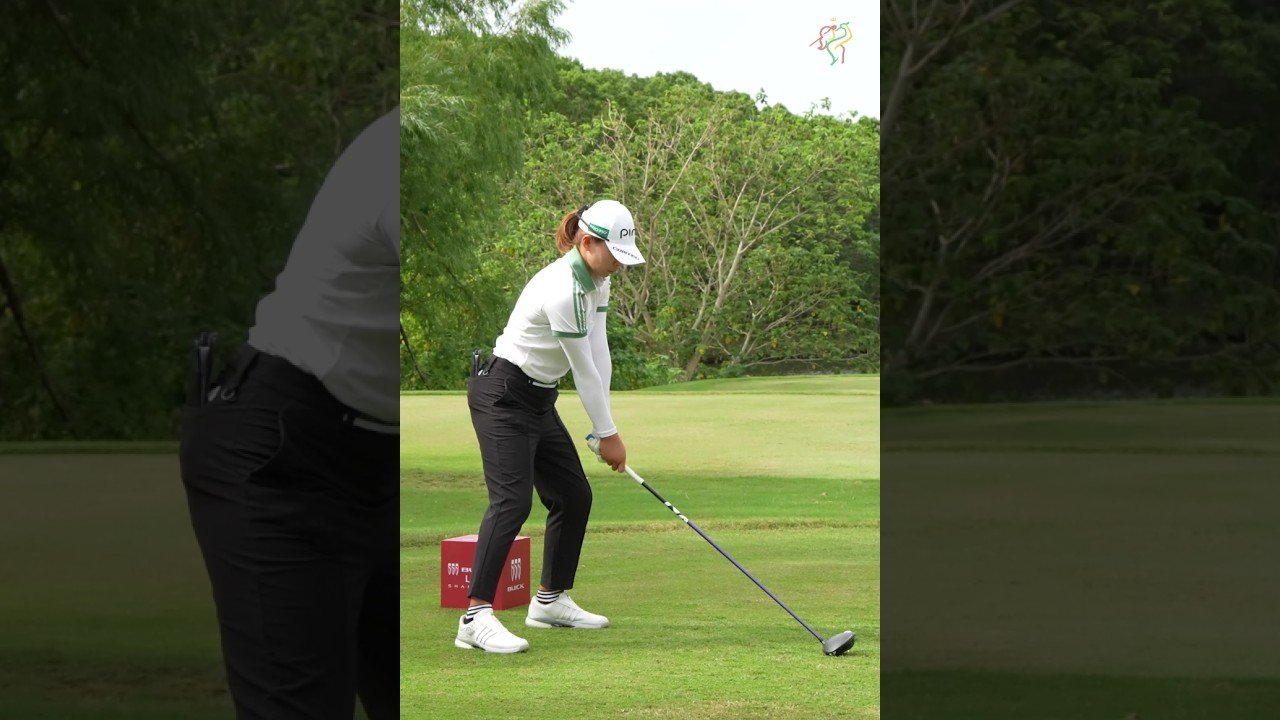 バックスイングは短くても大丈夫ですよ！ #渋野日向子