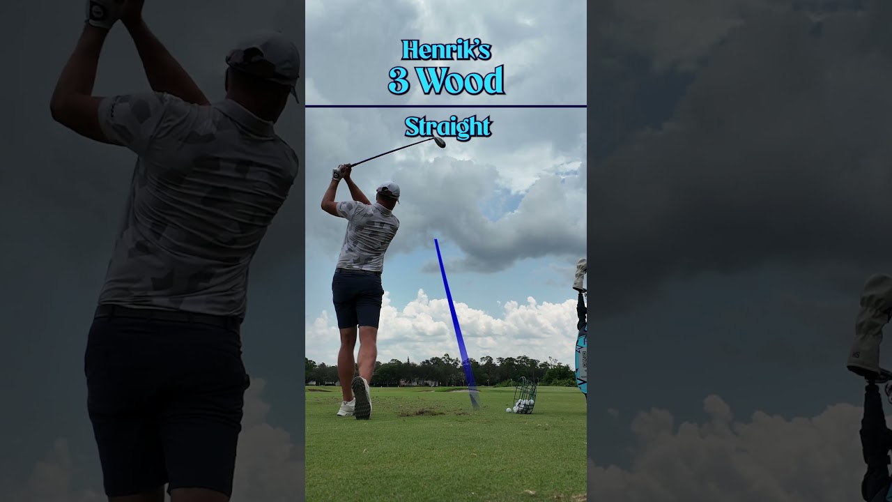 No one better than Henrik with a fairway wood 🤝 #golf #golfswing #golftips #golflife