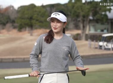 【河本結プロ】Ai-DUALパター　インプレッション映像 #キャロウェイ #オデッセイパター #AiDUAL