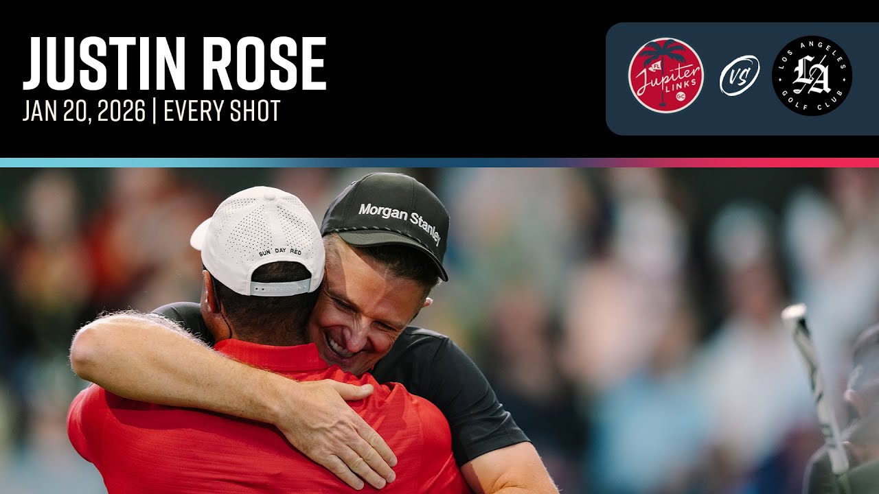 Justin Rose | Match No. 5 | Every Shot