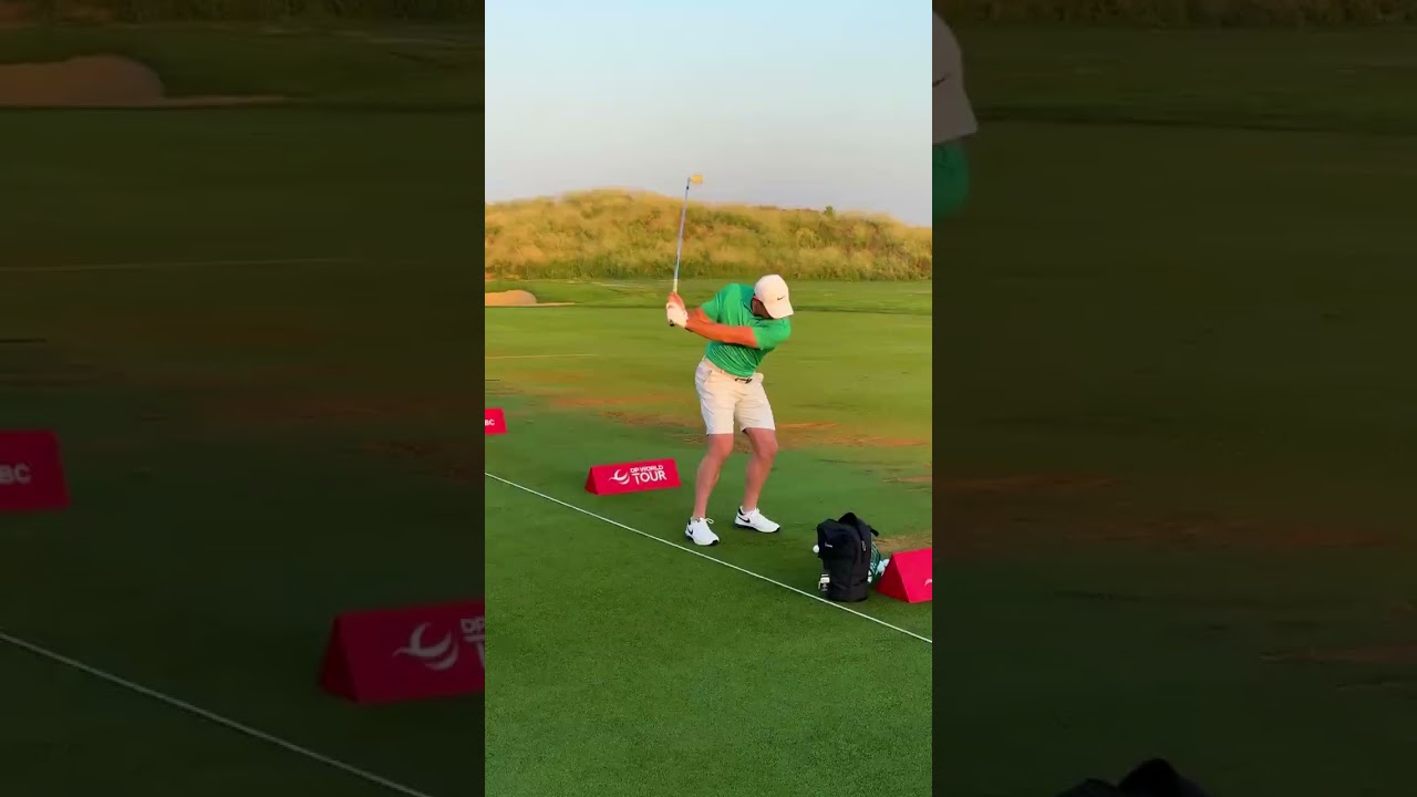 Rory McIlroy On The Range