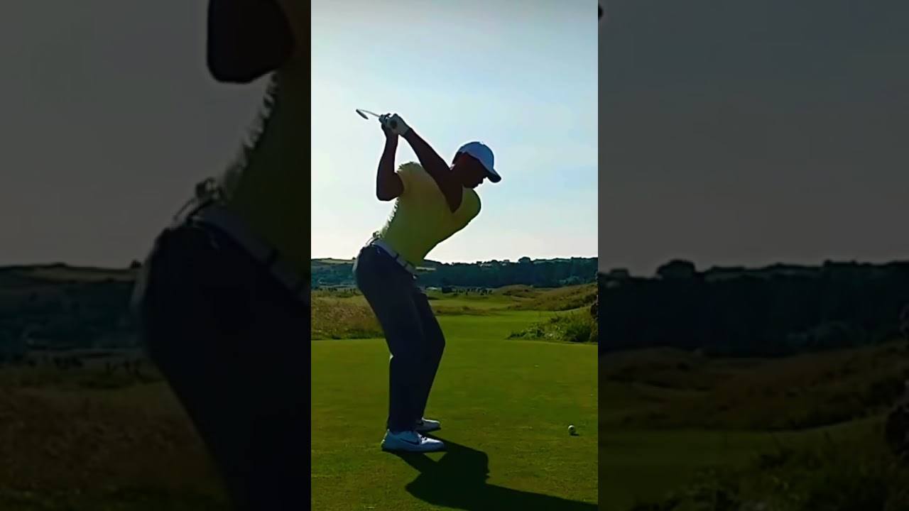 Tiger Woods Long Iron Swing Slow Motion