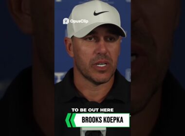 Brooks Koepka On Falling Back In Love With Golf: “I’m Just Grateful To Be Out Here”