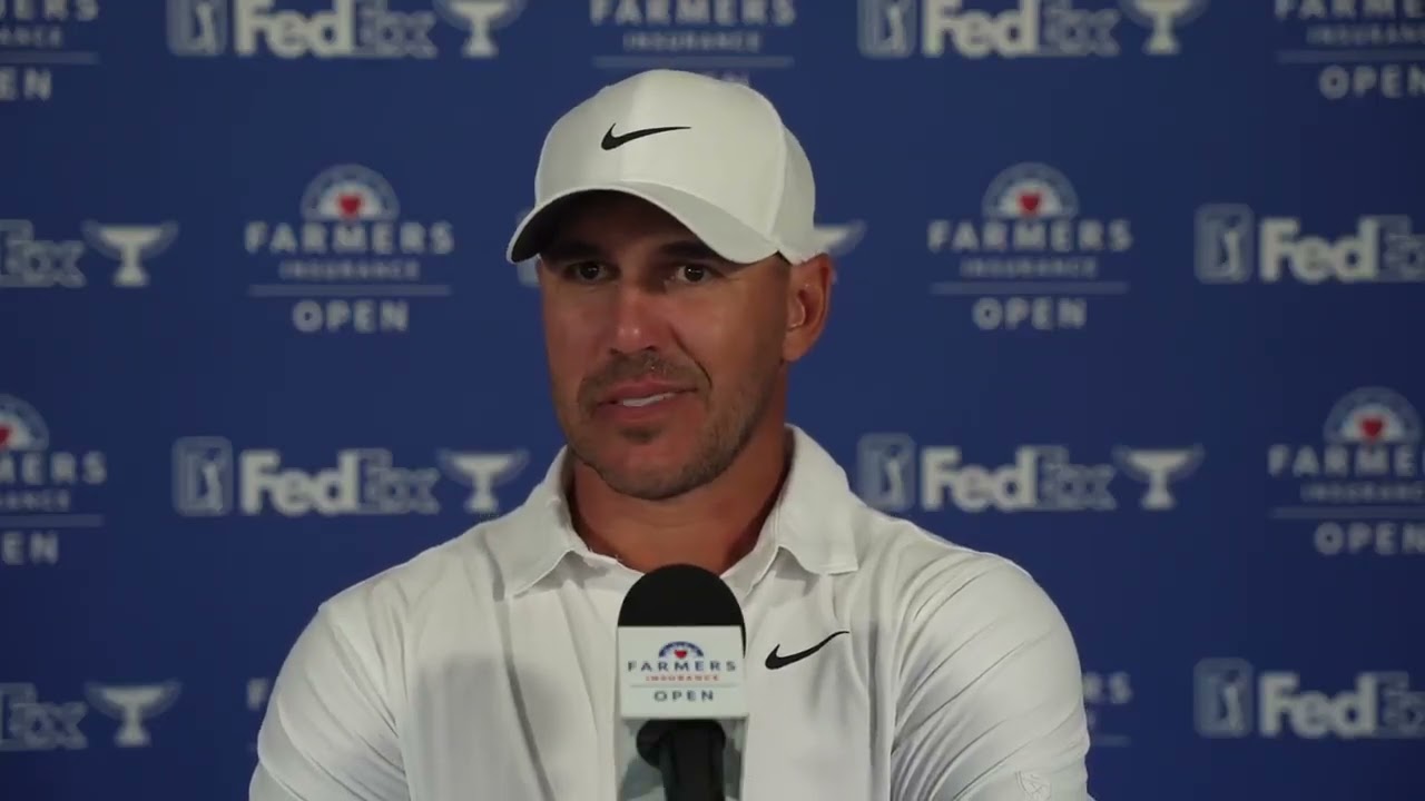 “All Over the Lip” — Brooks Koepka Makes the Cut + Sweet Family Moment | Farmers Open R2