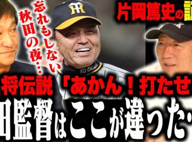 【感動】岡田監督の凄さ！『2軍に落とすということは優勝を諦めるといことや！』片岡を救った岡田監督の一言とは？