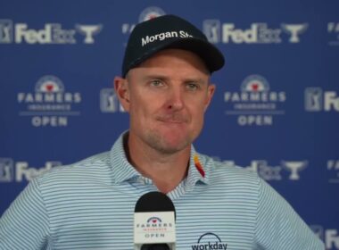 ジャスティン・ローズ、6打差でリード「日曜日に向けて油断なし」｜ファーマーズ・オープン