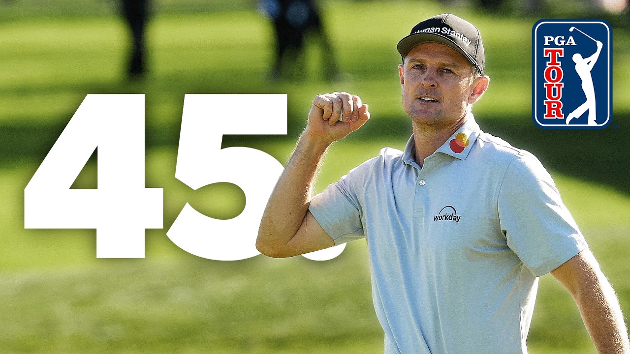45-year-old Justin Rose makes HISTORY | Winning highlights