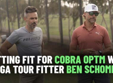 ツアー中のリッキー・ファウラーのフィッターによる OPTM フィッティング！