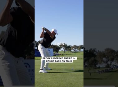 Every shot from Koepka’s return 🏌️‍♂️