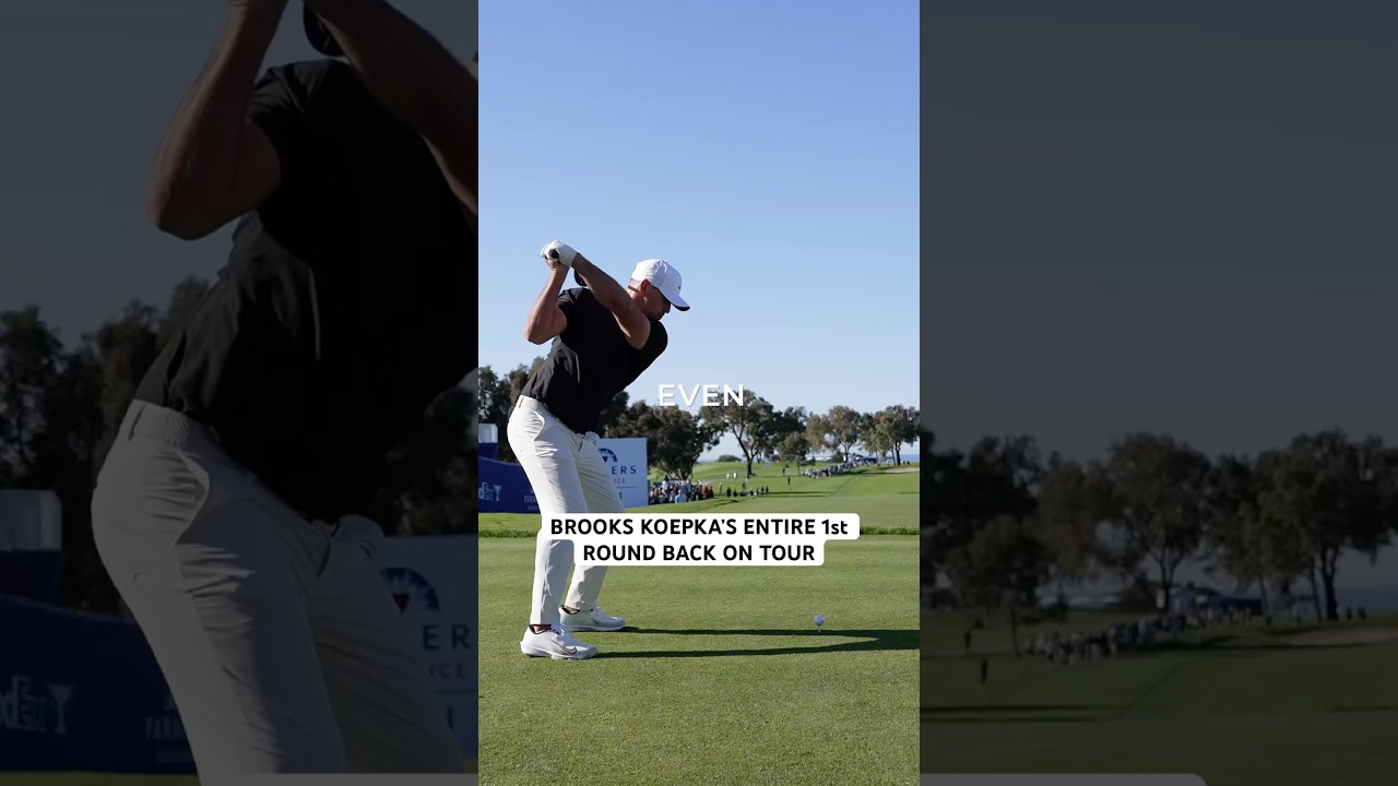 Every shot from Koepka’s return 🏌️‍♂️