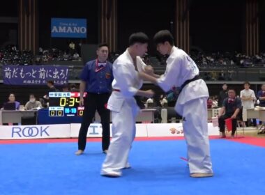 【新極真会】第29回全関東空手道選手権大会　準々決勝　 軽中量級　SHINKYOKUSHINKAI KARATE