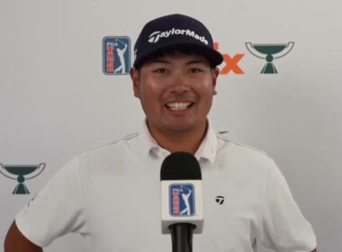 「久常涼、17番のチップイン＆松山英樹との“夢の同組”を語る 🇯🇵✨」