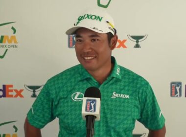 「松山英樹、久常涼との“日本人同士の最終組”に言及 🇯🇵｜『明日もいいプレーを』」