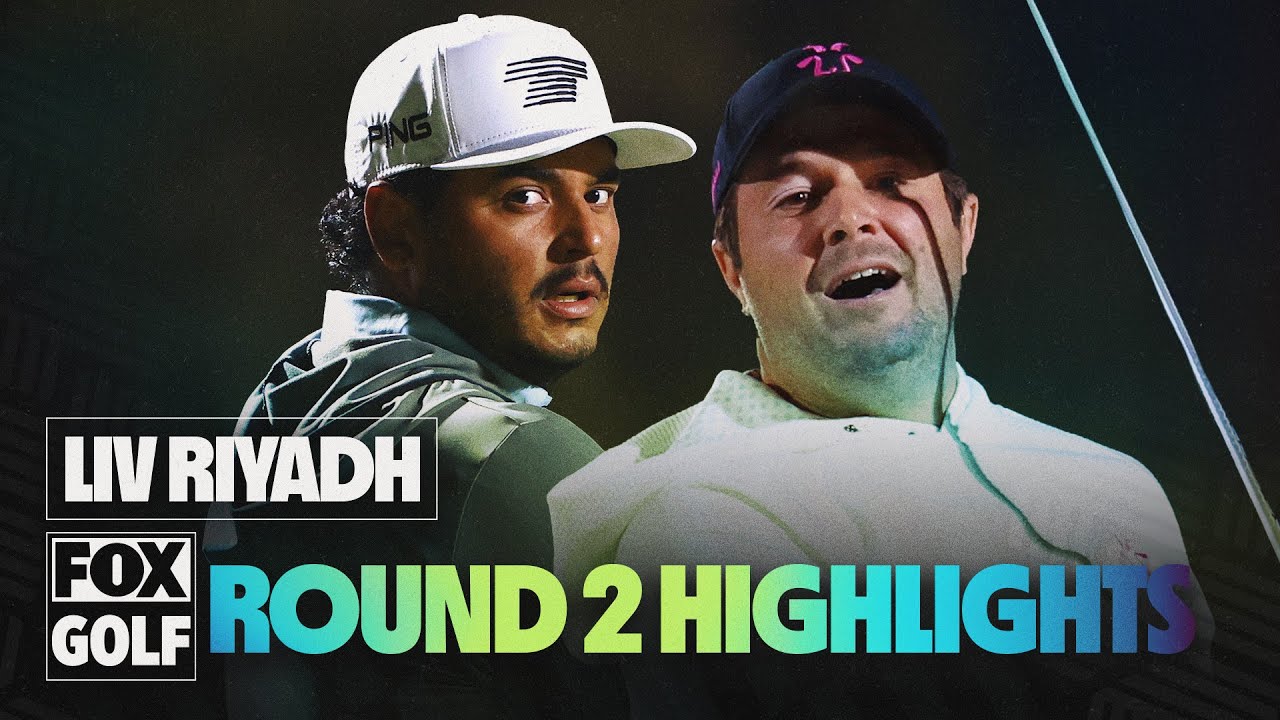 LIV Golf Riyadh: Full Round Two Highlights ⛳ Golf on FOX