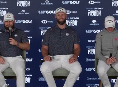 “Turn the lights down at home” — LIV golfers brace for night golf test in Riyadh.