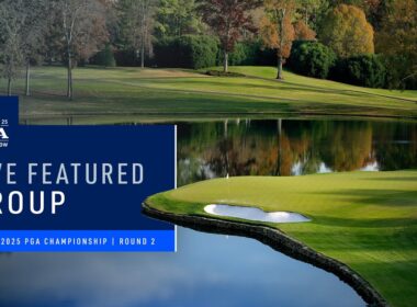 LIVE | Mickelson, Fleetwood, Day | Featured Group 2 PM | Round 2 | 2025 PGA Championship