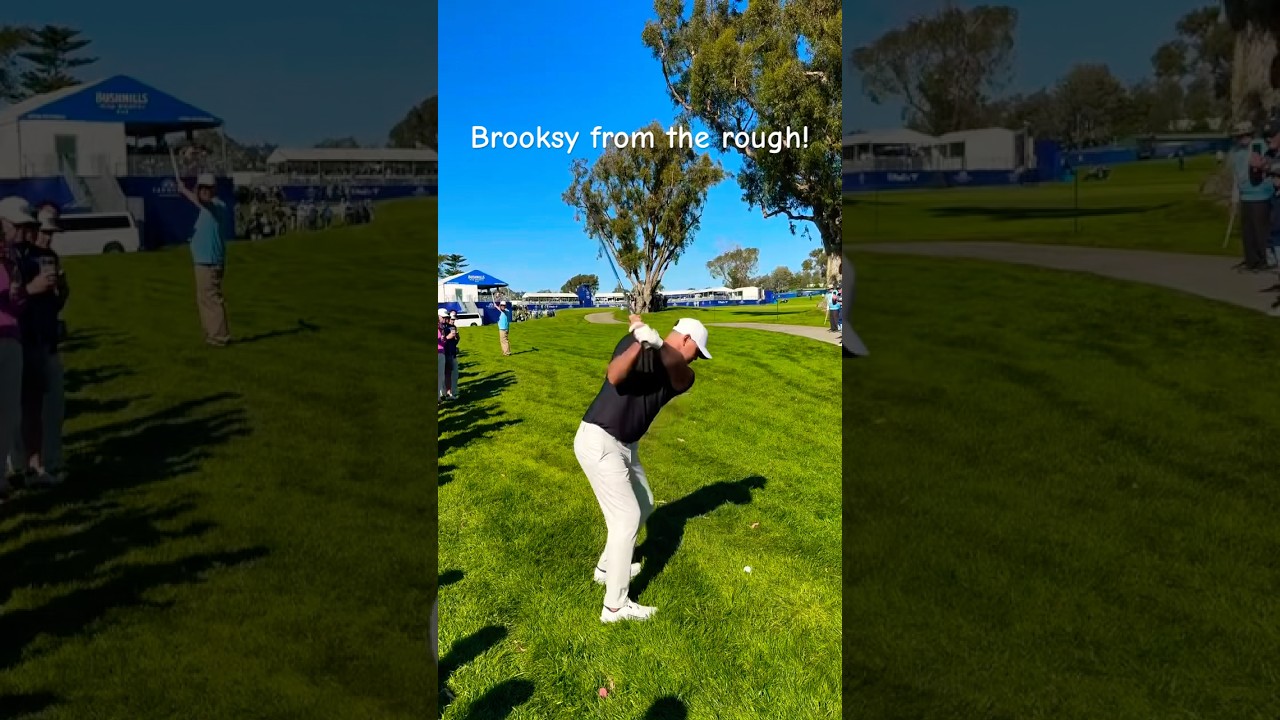 Brooks Koepka Makes This Rough Look Easy 😮