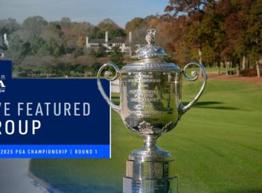 LIVE | Thomas, Johnson, Morikawa | Featured Group 1 PM | Round 1 | 2025 PGA Championship