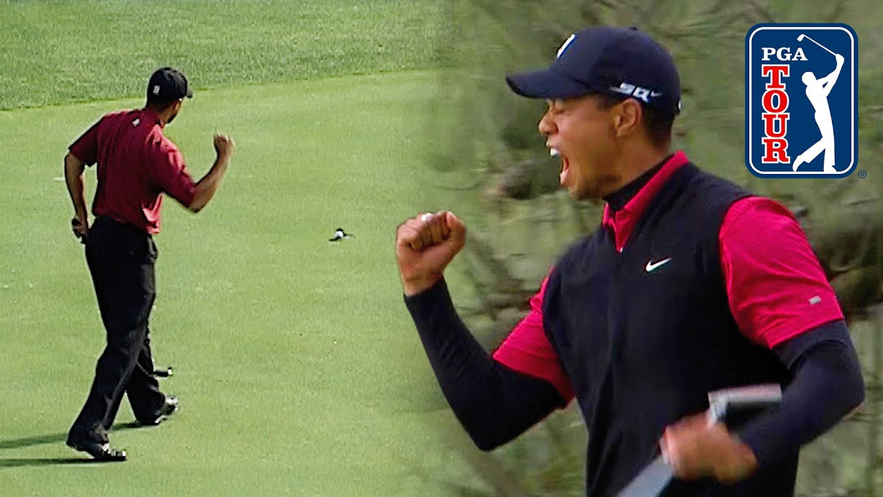 Tiger Woods' all-time best shots at Farmers Insurance Open