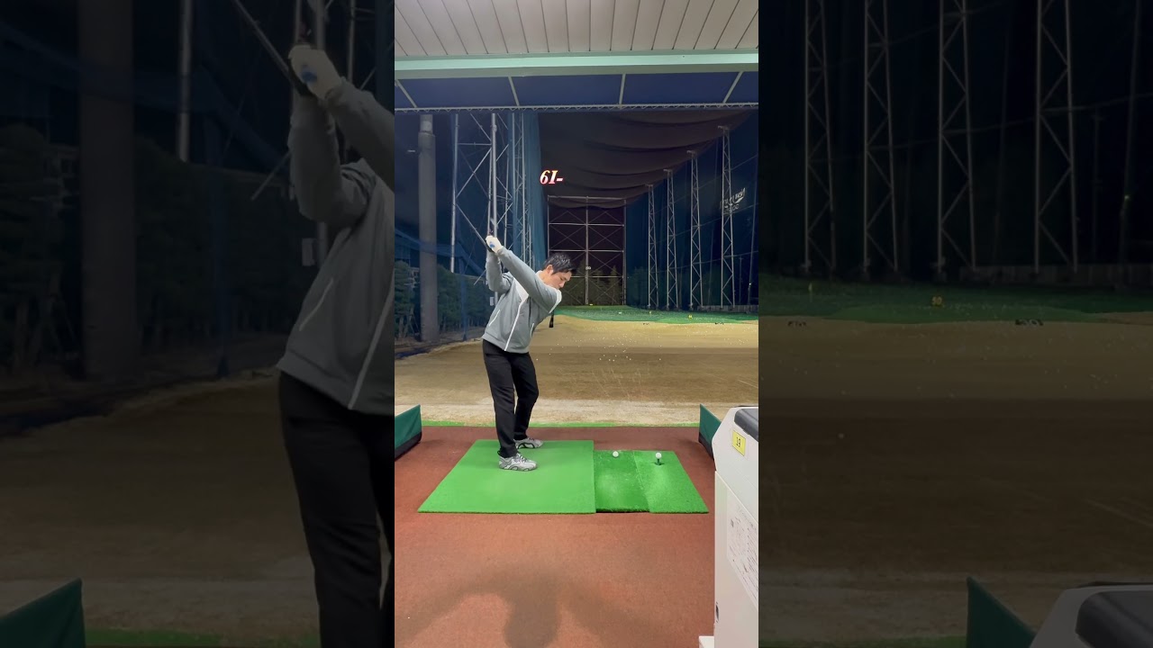 冬だとこのくらいですね…【飛距離別スイング】 #ゴルフ #ローリーマキロイ