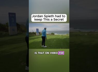 Jordan Spieth has a BIG SECRET 🤫 #golf #shorts #secret #pgatour @NoLayingUp