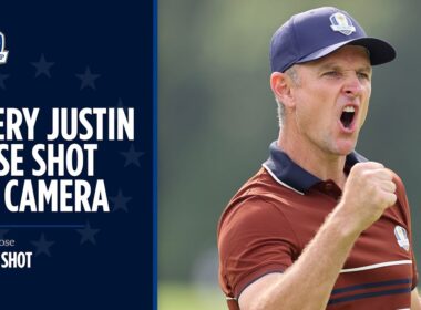 Every Justin Rose Shot on Camera | 2025 Ryder Cup