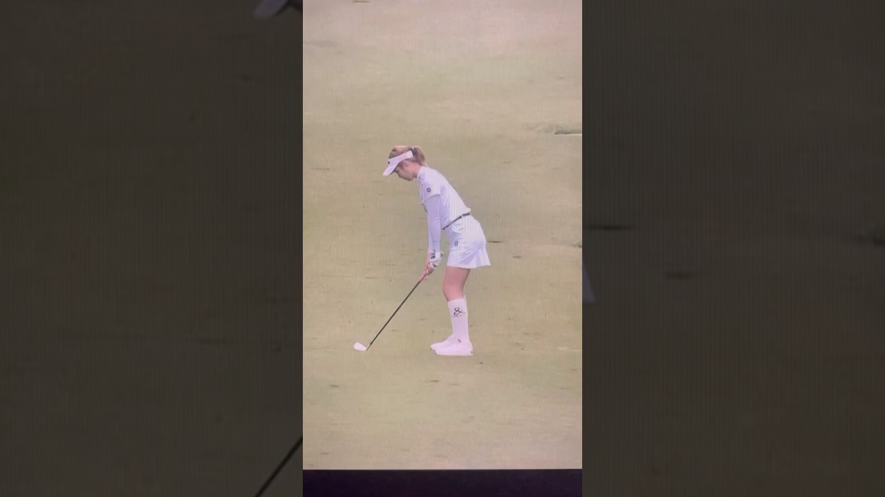 【都麗華】サロンパスカップ　ペタピンに付けるアイアンショット　#ゴルフ #golf #アイアンショット