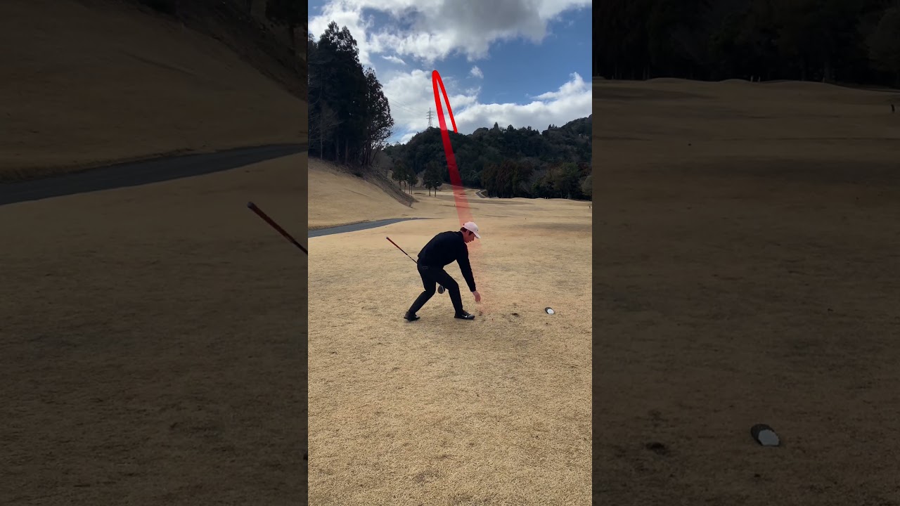 【ゴルフラウンド】どこのゴルフ場もクローズばかりの雪ゴルフで前半ここまで2オーバー#shorts