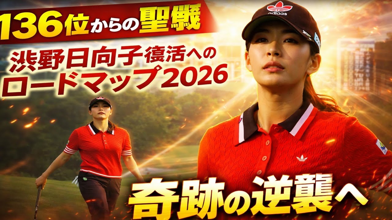 世界136位から始まった真実──渋野日向子、2026年逆襲の全シナリオ