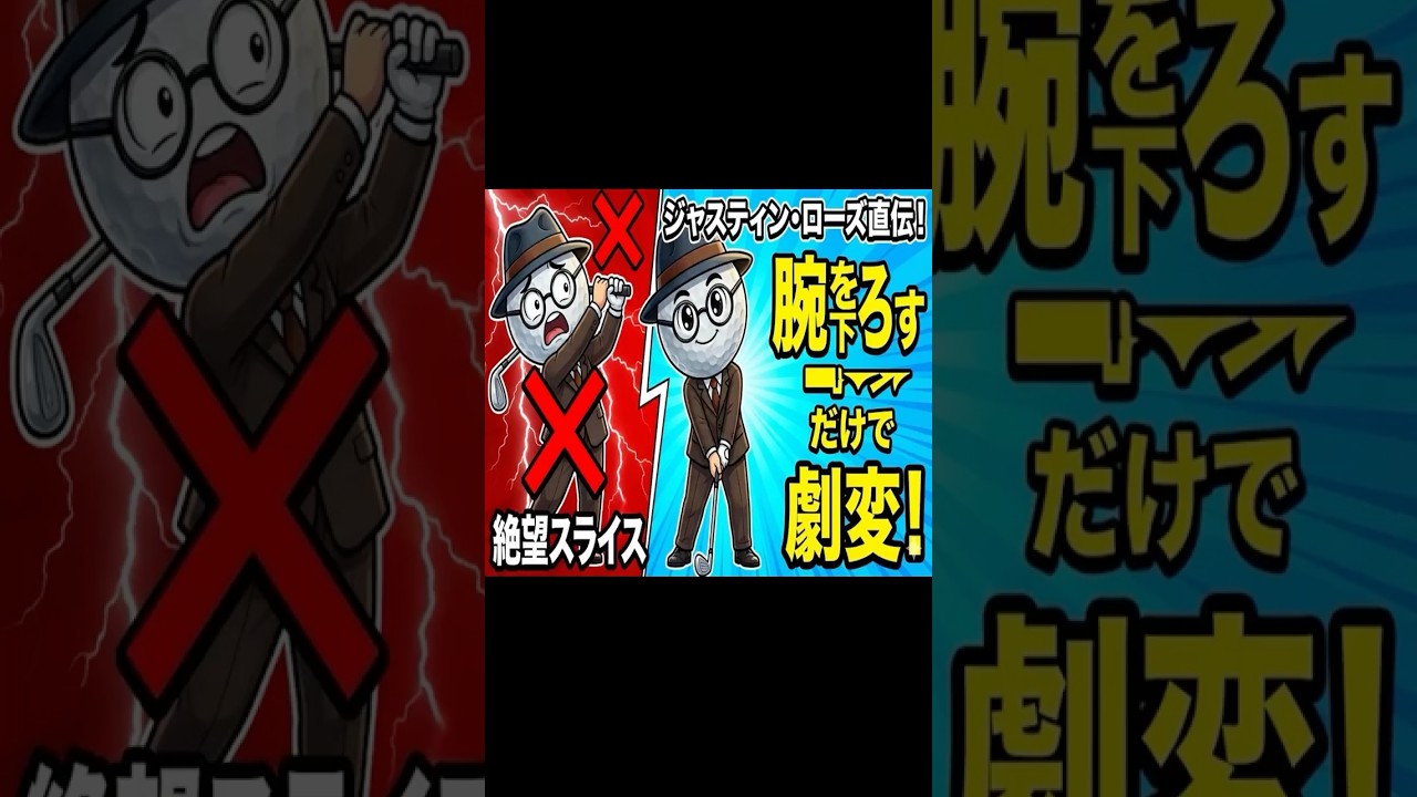 【26年の極意】ジャスティン・ローズが欠かさない！一貫性を生む「腕を下ろす」魔法のドリル