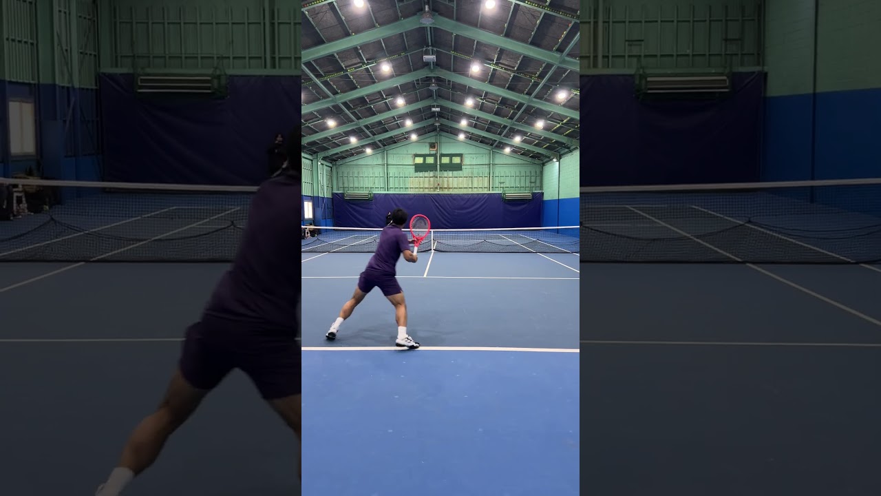 【内山靖崇 vs 鈴木貴男】カッコ良すぎるフォアハンド#shorts