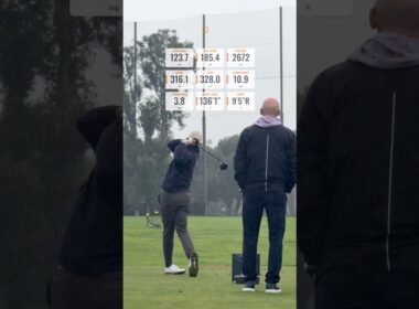 Adam Scott smashing driver 🚀🟧