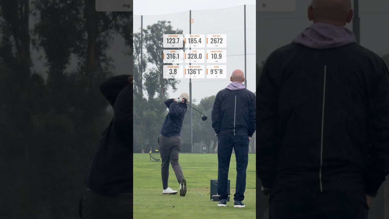 Adam Scott smashing driver 🚀🟧