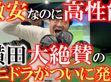 ついに出た！　超格安なのに高性能すぎるミニドラ　２９８００円で手に入るなら絶対買いでしょう！　カチャカチャの可変式モデルを選べるのも超嬉しい！　＃リンクス　＃聞安ゴルフクラブ　＃ミニドラ