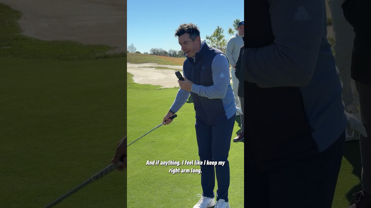 Rory McIlroy provides a simple drill to help you practice chipping. #MG5 #TeamTaylorMade
