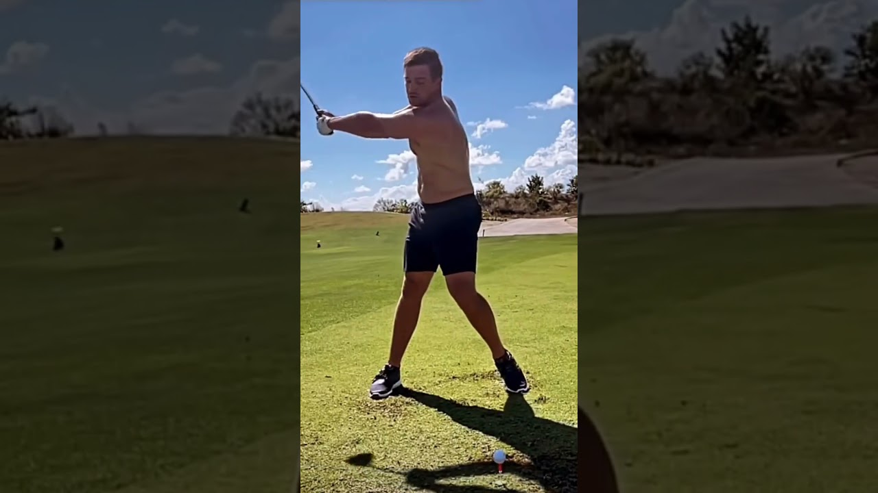 Bryson Dechambeau Backswing in Slow Motion